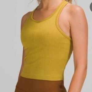 Lululemon Ebb to Street Cropped Racerback Tank